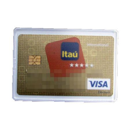 Porta Cartão Crédito em PVC